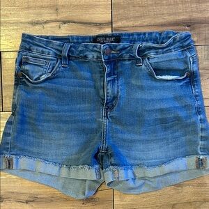 Judy Blue Blue Cuffed Denim Shorts